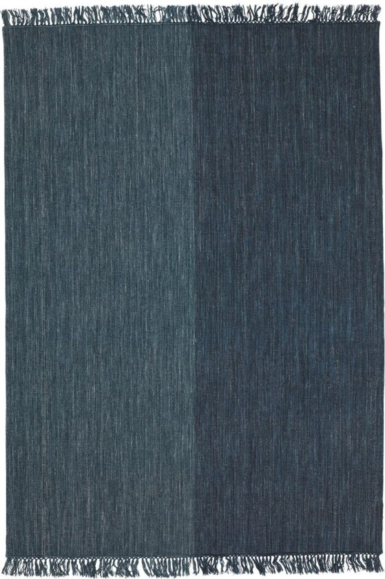 Nanda gulvteppe 200x300 cm Dark blue-blue