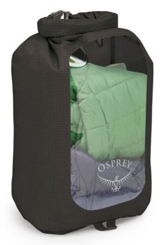 DRY SACK 12 W/WINDOW  BLACK