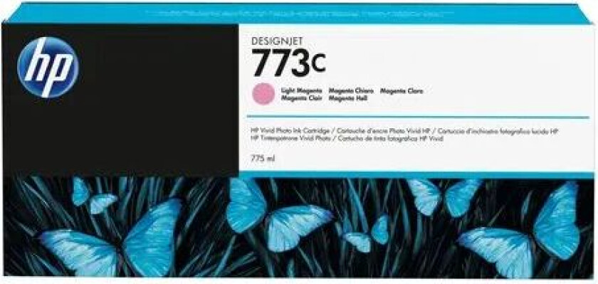 Hp Blekk Ljus Magenta 773c - Dj Z6600/z6800