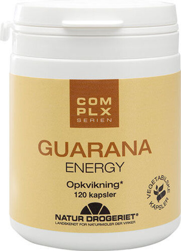 Natur-drogeriet Guarana Energy - 120 Kapslar