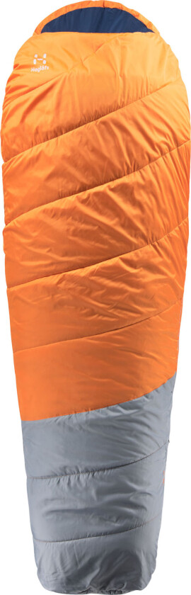 Kids' Moonlite Junior 150 Left Zip, Tangerine/Gravel Grey