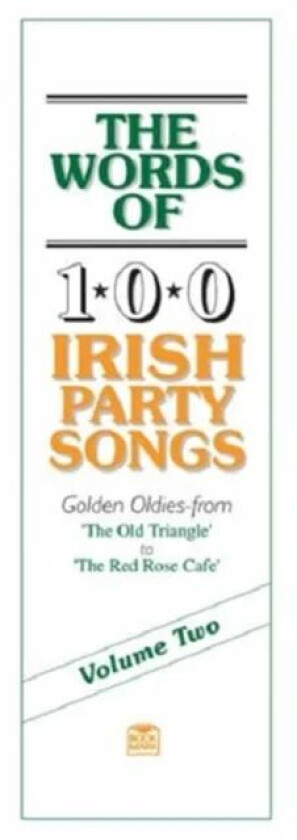 The Words Of 100 Irish Party Songs