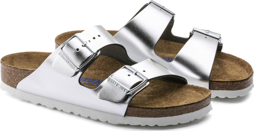 Women's Arizona Soft Footbed Lena 35, Metallic Silver