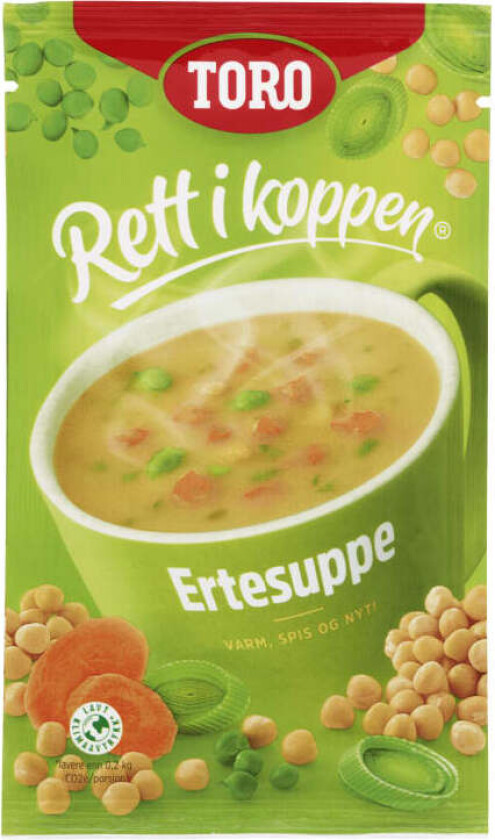 Ertesuppe 28g Rett i Koppen