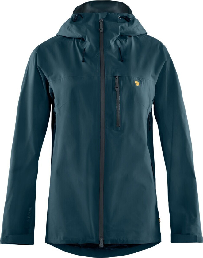 Women's Bergtagen Lite Eco-shell Jacket L, Mountain Blue