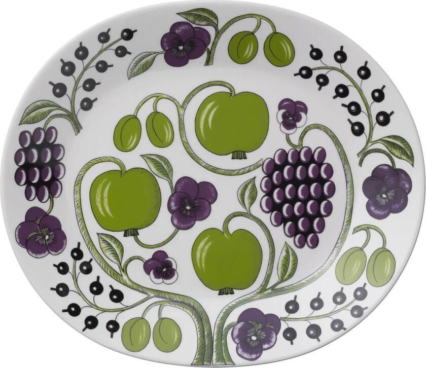 Paratiisi fat ovalt 36 cm Lilla