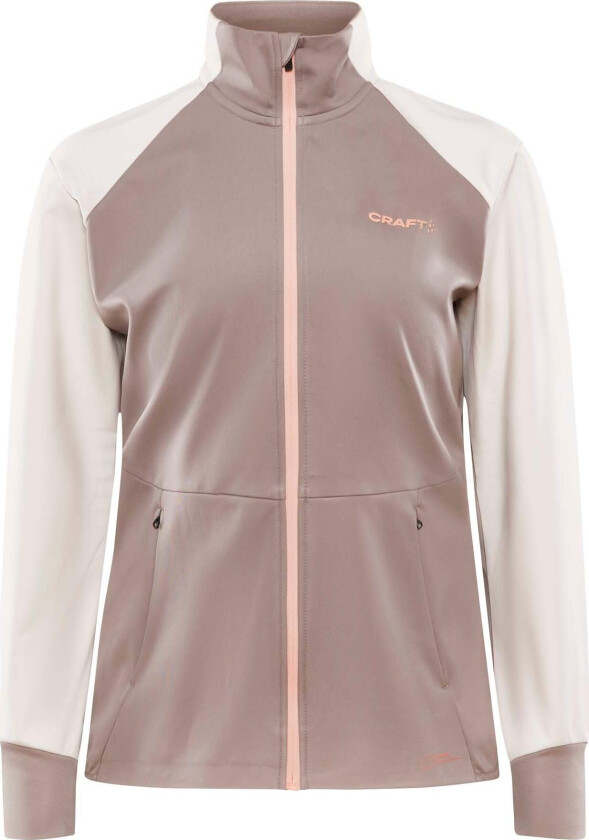 Women's Core Nordic Training Jacket XS, Tofu-Clay