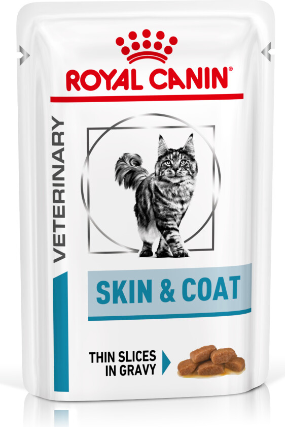 Royal Canin Veterinary Diets Cat Derma Skin & Coat 12x85g