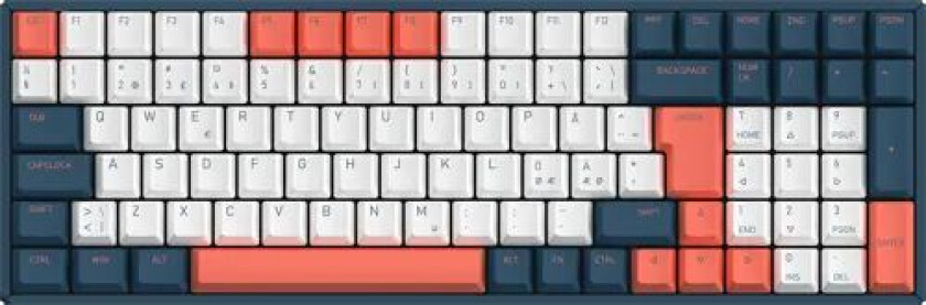 Iqunix F97 Coral Sea Wireless Rgb [Cherry Blue] 96% - Trådløs Tastatur