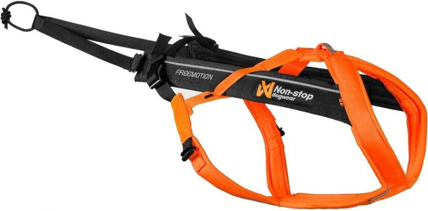 Non-Stop Dogwear Freemotion 5.0 Drasele Oransje & Svart (9)