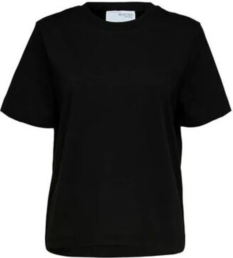 Essential Ss Boxy Tee - Black S
