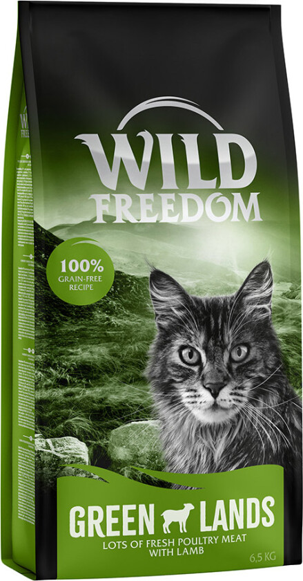 100kr rabatt! 6,5 kg Wild Freedom rabatt - Green Lands - Lam