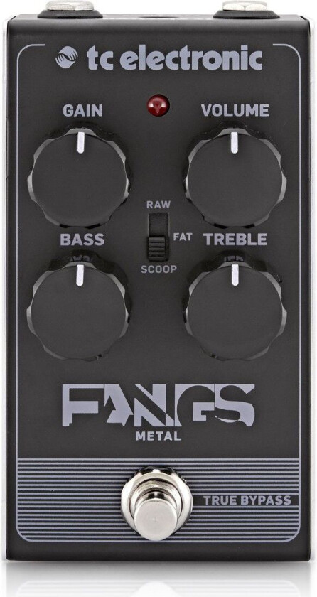 Fangs Metal Forvrengningspedal