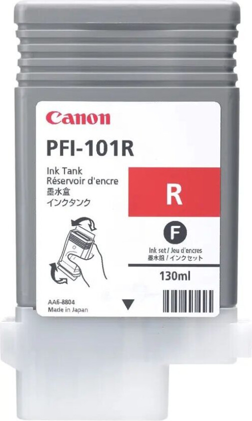 Blekk Rød Pfi-101r - Ipf5000