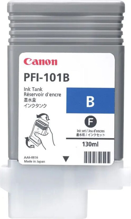 Blekk Blå Pfi-101b - Ipf5000