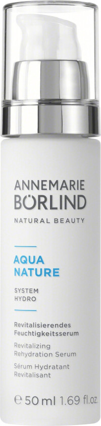 Annemarie Börlind Aquanature  Revitalizing Rehydration Serum, 50 ml Annemarie Börlind Ansiktsserum