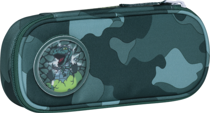 Pennal Beckmann ovalt Camo Rex grønn