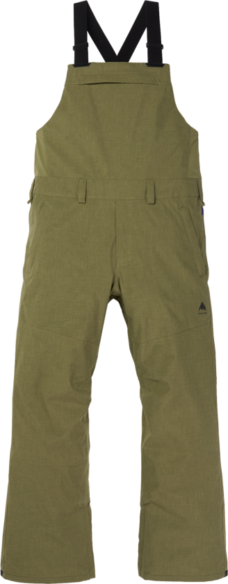 Men's Snowdial Bib S, Martini Olive