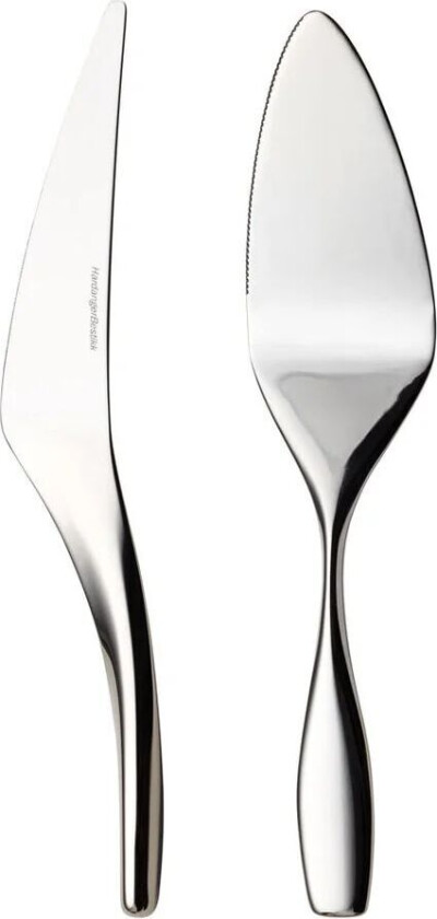 Hardanger kakesett 2 deler rustfritt stål