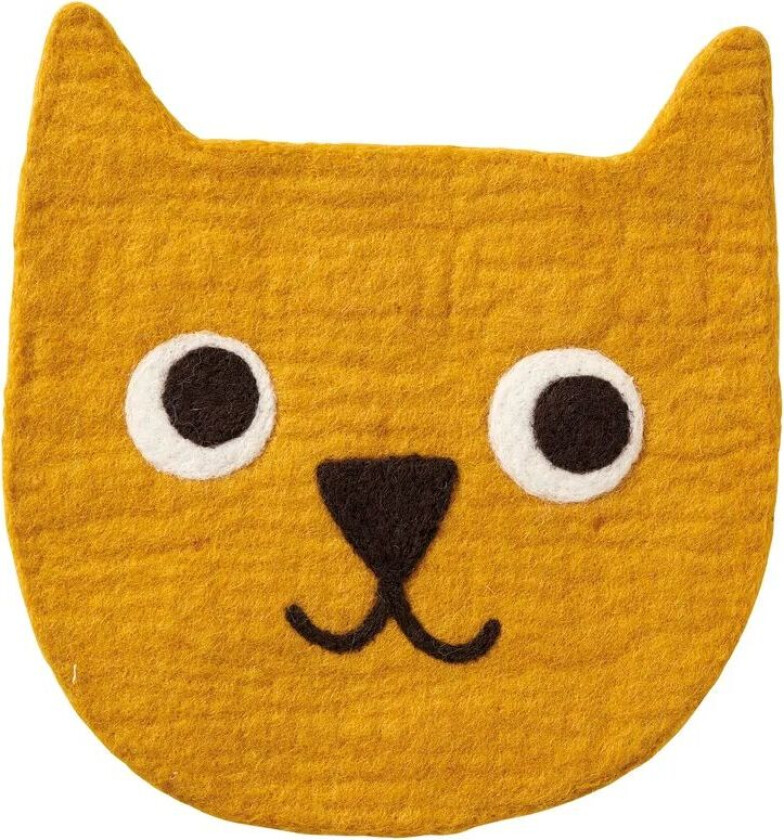 Little Bear sitteunderlag Gul