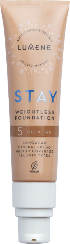 Stay Weightless Foundation SPF 30 5 Deep Tan