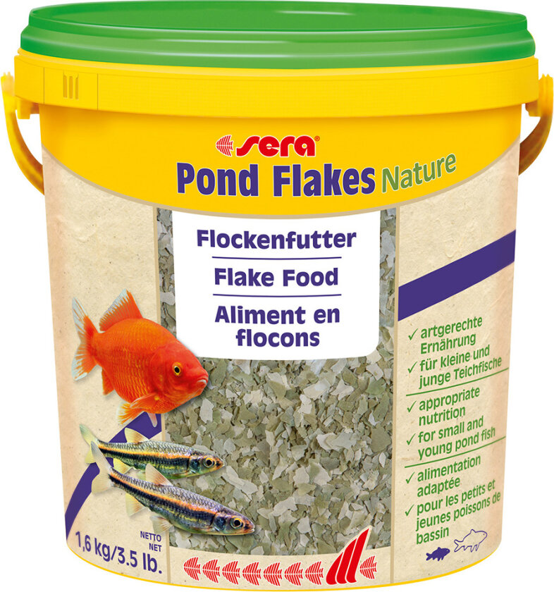 Bilde av Pond Flakes Natur - Økonomipakke: 2 x 10 L