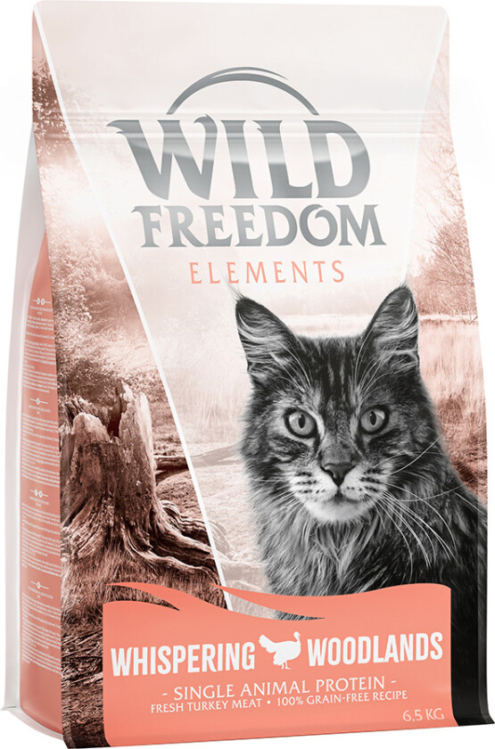 100kr rabatt! 6,5 kg Wild Freedom rabatt - Whispering Woodlands - Kalkun