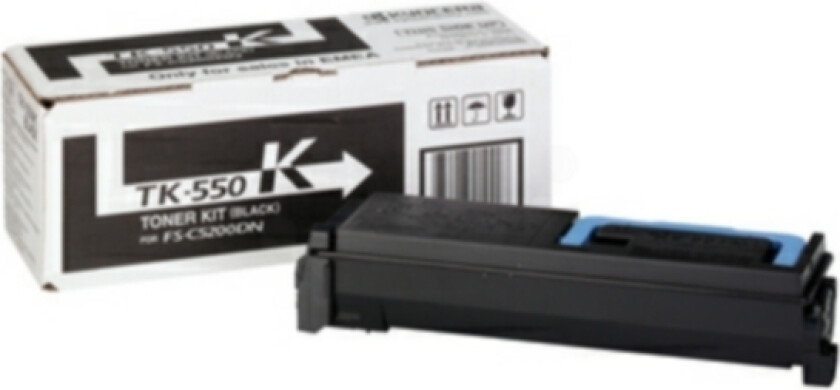 Toner Svart Tk-550 7k - Fs-c5200dn