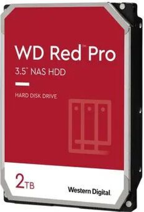 Wd Red Pro 2tb 3.5" 7,200rpm Sata-600