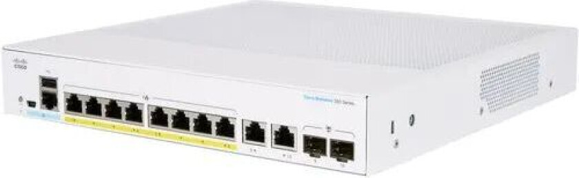 Cbs350 8g 2sfp Poe 120w Managed Switch