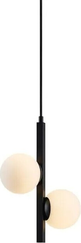 Emarin hengelampe glasskuler 2 lyskilder