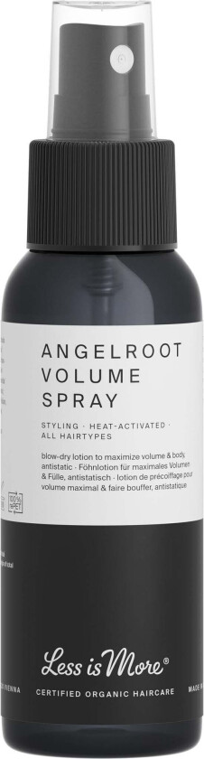 Less Is More Organic Angelroot Volume Spray Travel Size 50 ml