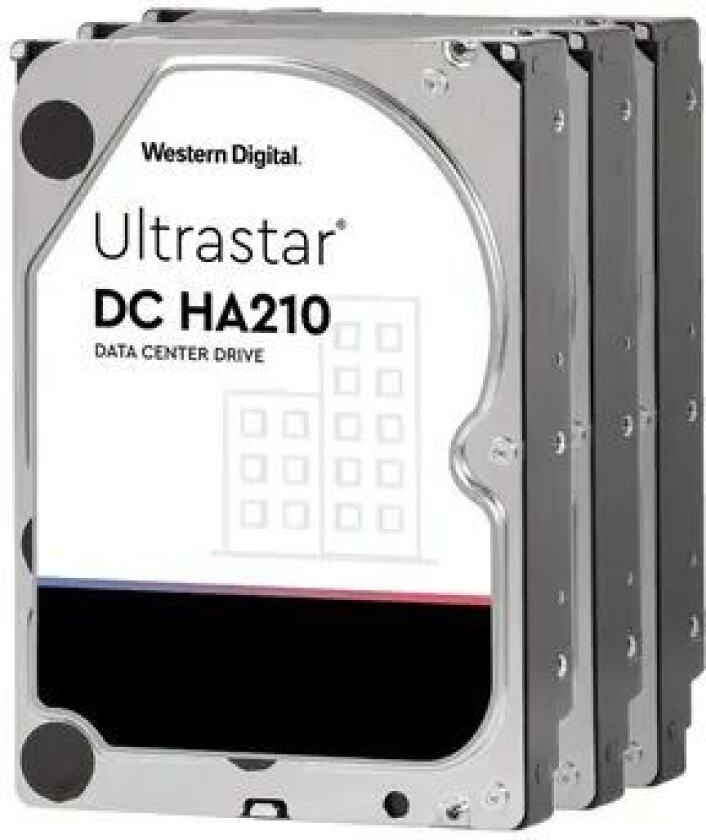 Wd Ultrastar Dc Ha210 512n 2tb 3.5" 7,200rpm Sata-600