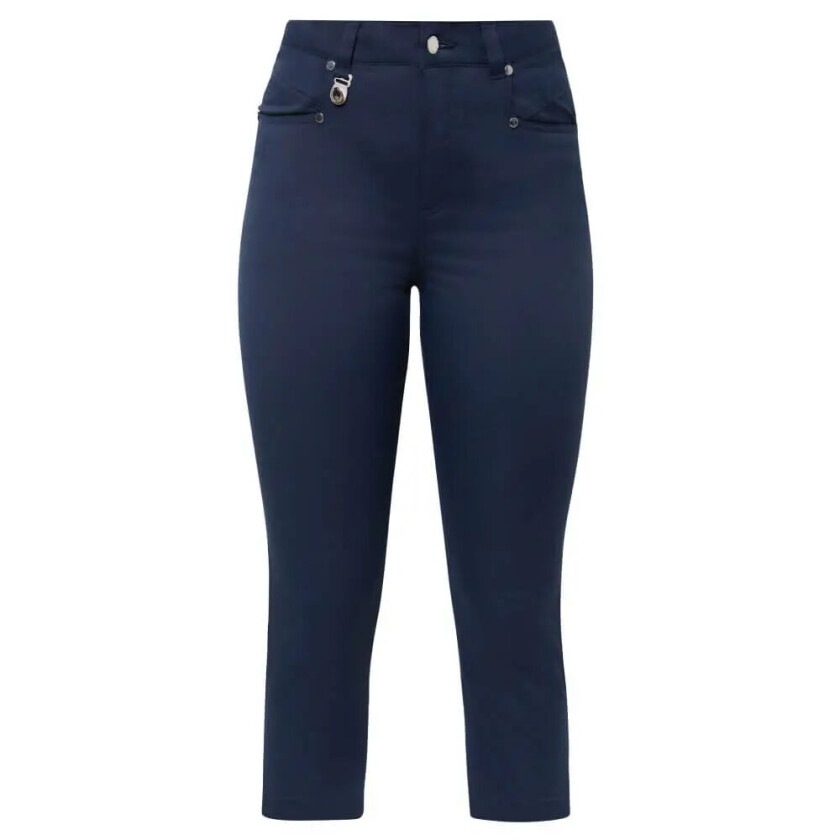 Chie Capri Bukser Dame Navy