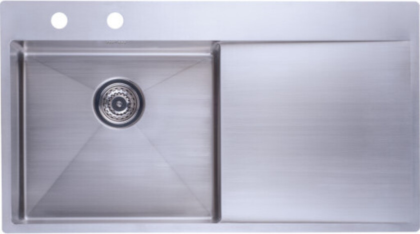 Kubus 901L soft kjøkkenvask, 90x50 cm, rustfritt stål