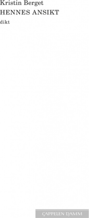 Hennes ansikt av Kristin Berget