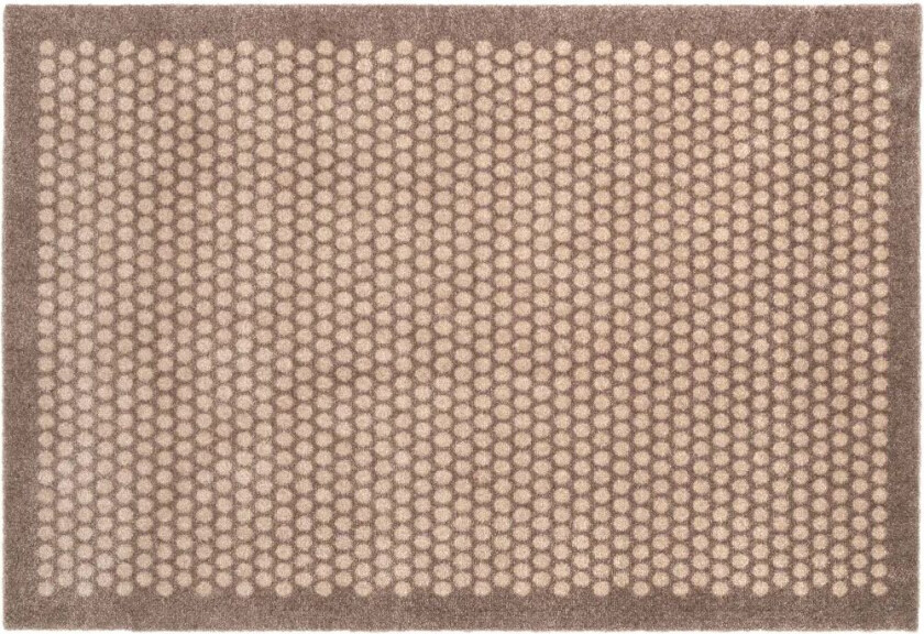 tica copenhagen Dots entréteppe Sand, 90 x 130 cm