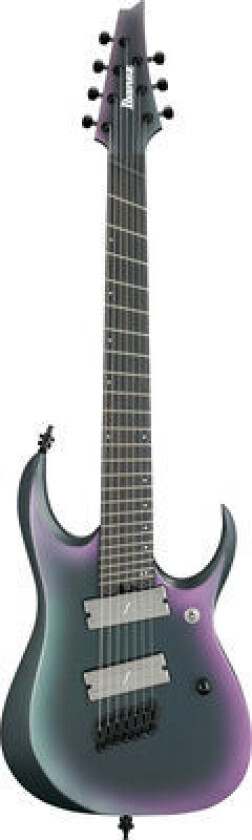 RGD71ALMS Axion Label 7-String Black Aurora Burst Matte