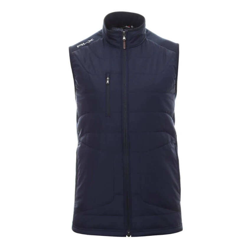 Rlx Hybrid Vest Navy Herre