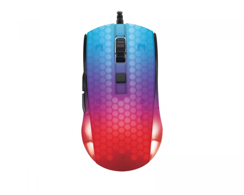 Dm310 Semi-Transparent Rgb Gaming Mus - Svart