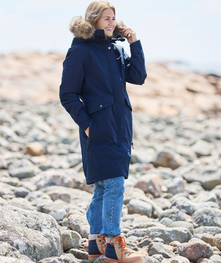 Women's Erika Parka 3 36, Dark Night Blue