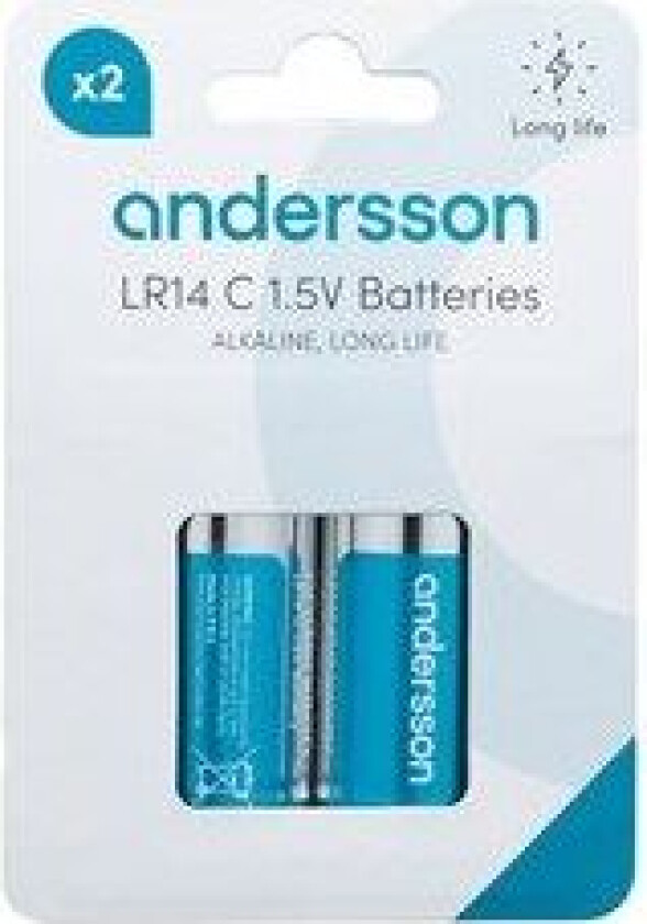 LR14 C Long Life Alkaline 2pcs
