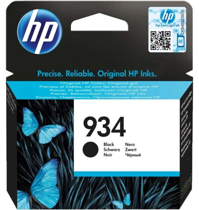 934 blekkpatron, svart