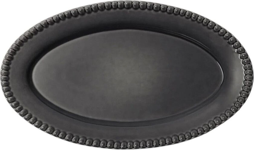 Daria serveringsfat 35 cm keramikk Clean grey