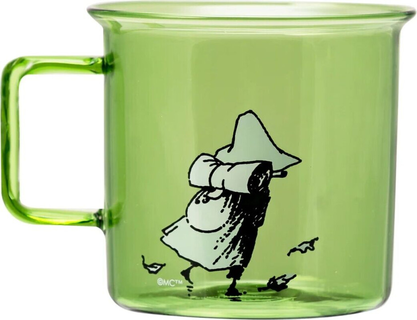 Snufkin glasskopp 35 cl Grønn