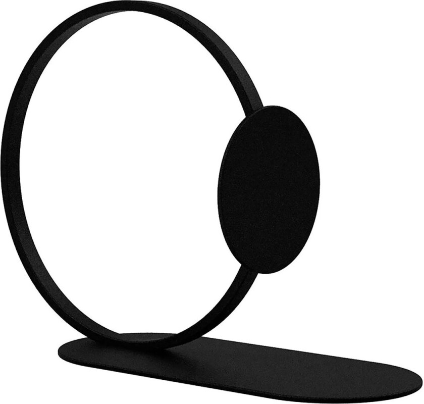 Book Ring bokstøtte 15 cm Svart