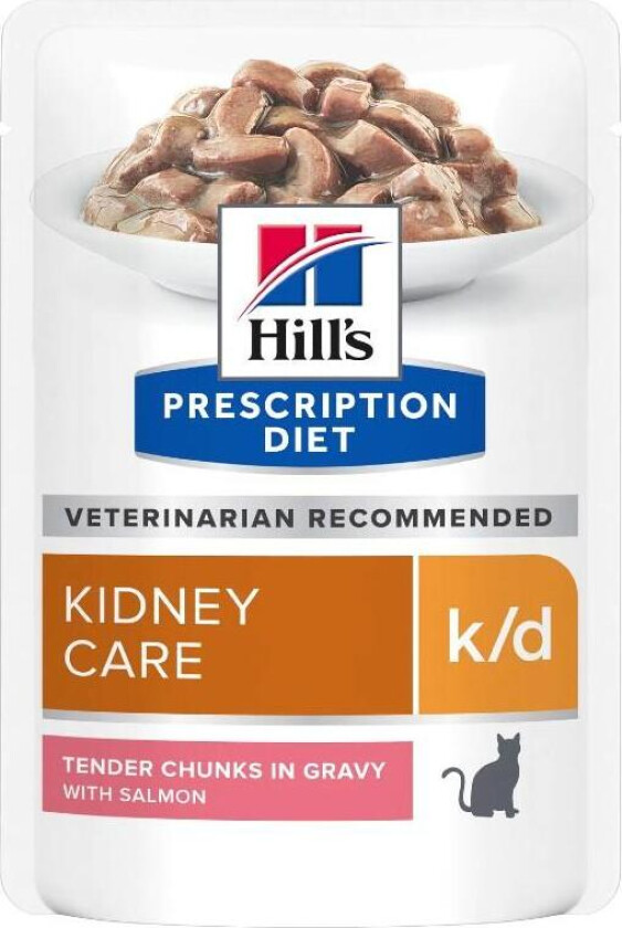 Hill's Prescription Diet Feline k/d Kidney Care Salmon 12x85 g