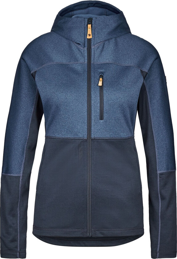 ABISKO TRAIL FLEECE W DARK NAVY-INDIGO BLUE