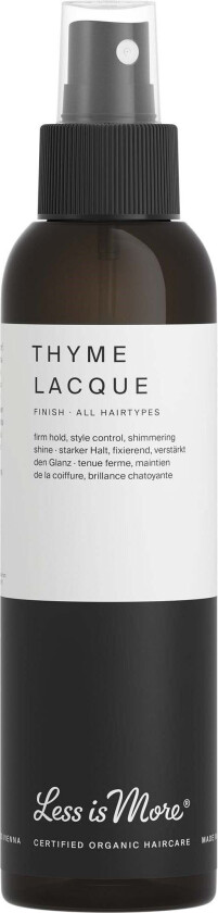 Less Is More Organic Thyme Lacque 150 ml