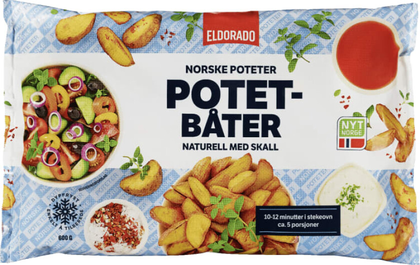 Potetbåter m/Skall Express 600g